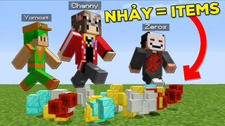 Minecraft Nhưng Nhảy Sẽ Cho Ngẫu Nhiên Đồ