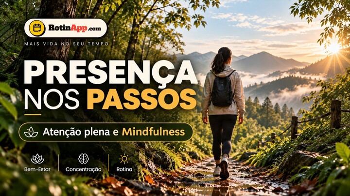Passos Depois da Chuva, Caminhada | Atenção Plena - Mindfulness