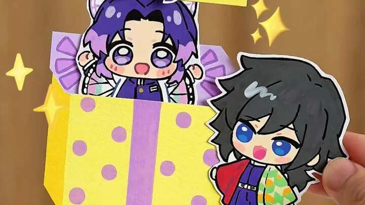 DIY Rui and Giyu Surprise Gift Lucky Draw