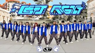 [西班牙PonySquad舞团超绝翻跳XG - LEFT RIGHT 一镜到底高质量路人围观]Dance cover|jpop in public