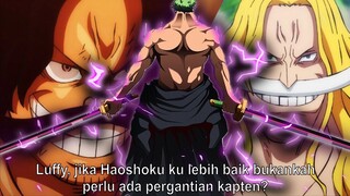 INILAH ALASAN GELAR ZORO TIDAK PERNAH LEBIH RENDAH DARI LUFFY! - One Piece 1083+ (Teori)