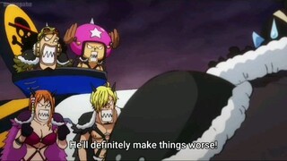 The first day of Jimbei being Strawhat 😂