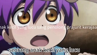 ANAK KECIL YANG LUCU DAN BAIK HATI TELAH MENOLONG SEORANG PRAJURIT KERAJAAN