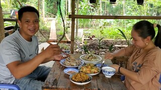 Bữa Cơm Với Măng Xào và Hầm | út đạt | # 408