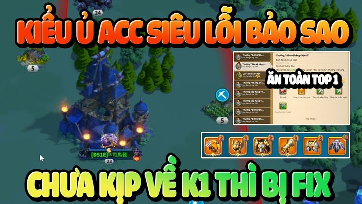 Ủ Acc 10 Pow Nhưng Sắp Tới Game "Sờ Gáy" Thì Phải Làm Sao! Thông Tin Cần Biết Ủ Acc Rise of Kingdoms