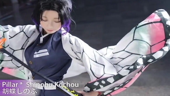 [ Demon Slayer /COSPLAY] God-level restoration of the Demon Slayer character, the Butterfly Pillar s