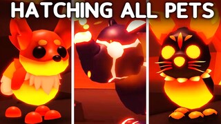 Hatching ALL New Adopt Me Lure PETS!