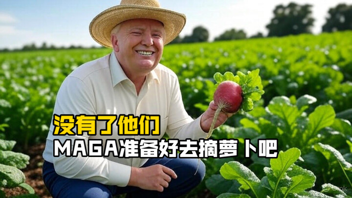 没有了他们，MAGA准备好去摘萝卜吧