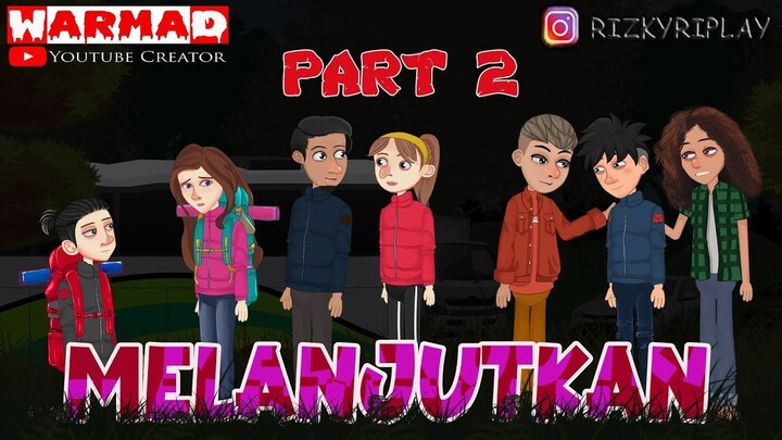 #PART2  KONFLIK DIJALAN ¶Animasi Horor WARMAD&ADUL @RizkyRiplay