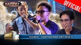 Alen - Công Hiếu casting cháy cỡ nào? Hội tụ nhân tố bí ẩn, màu nào cũng có | Casting Rap Việt Mùa 3