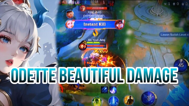 ODETTE BEAUTIFUL DAMAGE