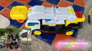 Máy khoan & cần cẩu Lupinranger VS patranger DX trigger machine crane & drill