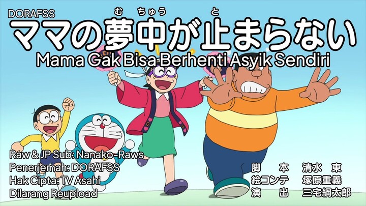 Doraemon 914 AB Sub Indo & Malay: Mama Gak Bisa Berhenti Asyik Sendiri & Obat Tetes Mata Telekinesis