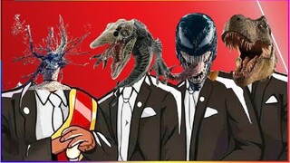 TREE HEAD & SKULL CRAWLER & VENOM & T-REX - Coffin Dance X Baby Shark COVER