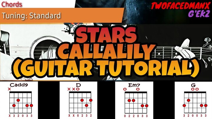 Callalily - Stars (Guitar Tutorial)