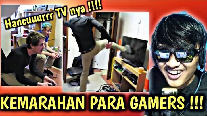 REACTION MARAH NYA PARAH GAMERS !!