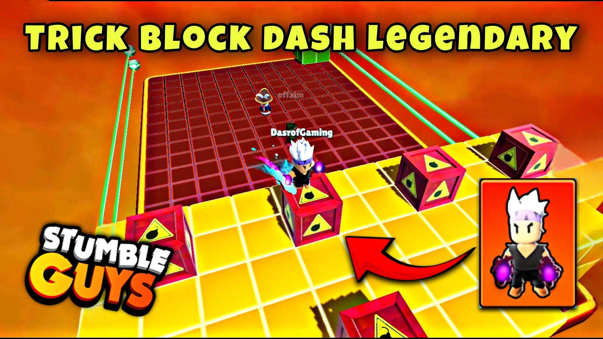 Stumble guys - BLOCK DASH LEGENDARY 