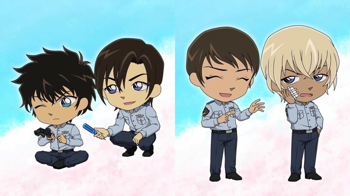 [ฮากิมัตสึและจิงหลิง] เพื่อนสมัยเด็กสองคู่ในโรงเรียนตำรวจ หนึ่งคู่เสียชีวิตพร้อมกัน อีกคู่หนึ่งถูกแย
