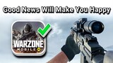 4 Good News in Warzone Mobile Will Make You Happy
