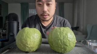 ASMR Thai White Guava Fruit (Eating Sounds)