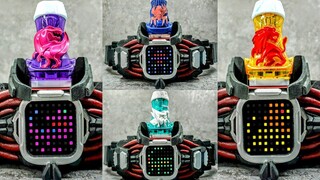 [Kamen Rider Revice] Kamen Rider Demons' special move + Genomix + transformation sound! "Demons Driv
