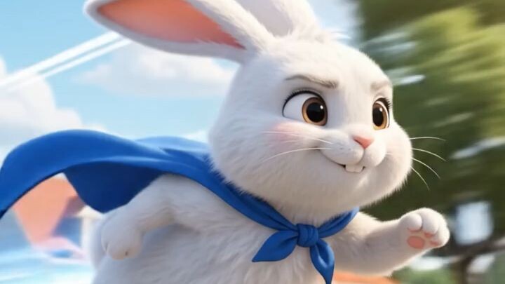 Super Bunny Saves the Day