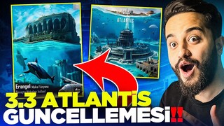 OHA! 3.3 ATLANTİS GÜNCELLEMESİ YAYINLANDI! AHTAPOT İLE SAVAŞMAK! (EFSANE) PUBG Mobile