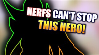AFTER ALL THOSE NERFS THIS HERO STILL BANNED