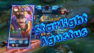 BELI SKIN STARLIGHT AGUSTUS ‼️ GABUT LANGSUNG NGERANK MALAH DAPAT MANIAC 😎