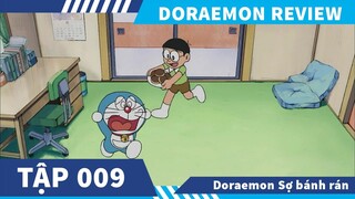 Review Phim Doraemon Tập 9 , Doraemon sợ bánh rán  , Nước Suối tâm hồn , Chủ tịch Lòng Đất Nobita.