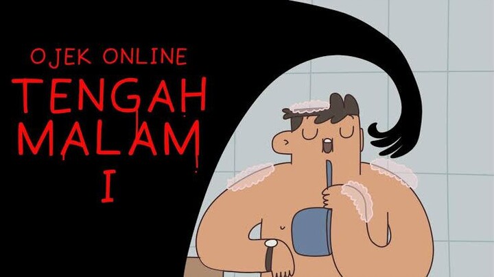 Kartun Lucu - Ojek Online Tengah Malam (bagian 1)