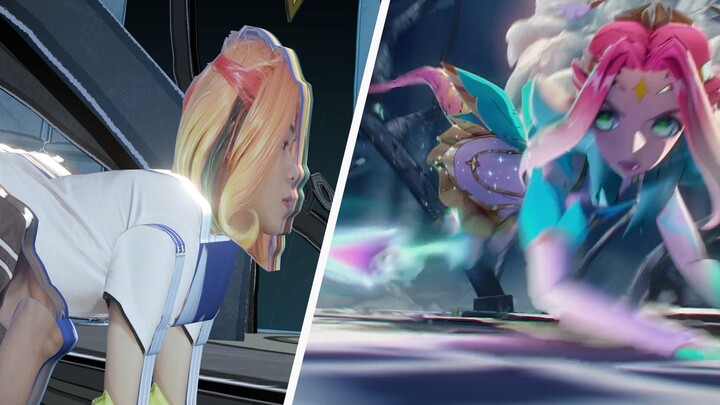 The most bizarre live-action version of "Star Guardian" in history, I turned Neeko into a weird spec