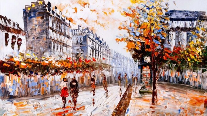 Tranh sơn dầu đẹp #tip