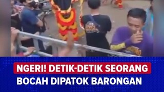 sakit gak dipala dicaplok barongan