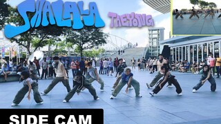 【Z轴舞团】质量太高了吧！路人视角观看全能ace李泰容solo出道主打Shalala一镜到底路演翻跳
