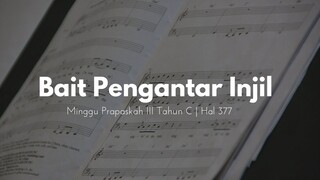 Bait Pengantar Injil Minggu Prapaskah III Tahun C - JenniferOdelia