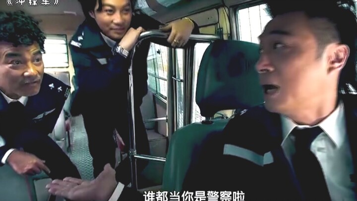 Four thugs donned police uniforms to pose as cops and even converted a minibus into a fake police ca