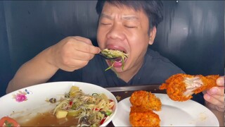 ไก่ทอดส้มตำป่าให้ด้วย555+#MRพาหิว