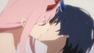 Super Cute Moments of FranXX | Kissing Compilation