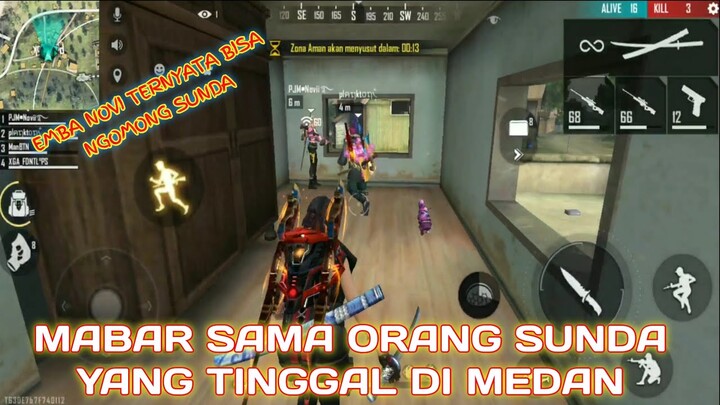 MABAR BARENG SAMA ORANG SUNDA MEDAN - GARENA FREE FIRE