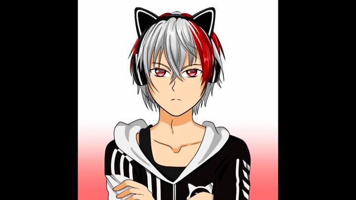 Ryoda Akamazu VTuber say Miaw - Tsundere Mode