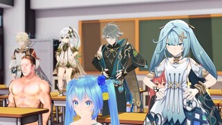 You want to open the God of Genshin with such a low voice!? [Genshin Impact Dubbing]