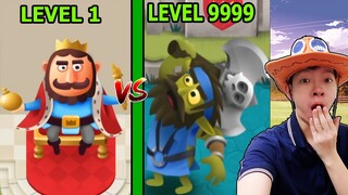 Thành EJ Trở Thành 1 Vị Vua Xây Dựng Vương Quốc Tiêu Diệt Quân Orc - IDLE King Top Game Android Ios