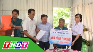 Trao tiền hỗ trợ xây nhà tình thương | THDT