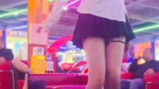 Gradient black silk yyds?! Ding Ding Dang Dang dance machine twisting dance ~ strange angles coming