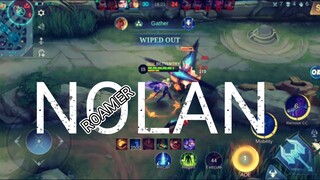 MLBB Nolan Roamer gameplay 🫣