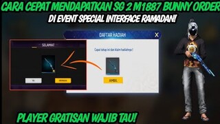 CARA MENDAPATKAN SG 2 M1887 BUNNY ORDER DI EVENT RAMADAN 2024 - SG 2 M1887 GRATIS