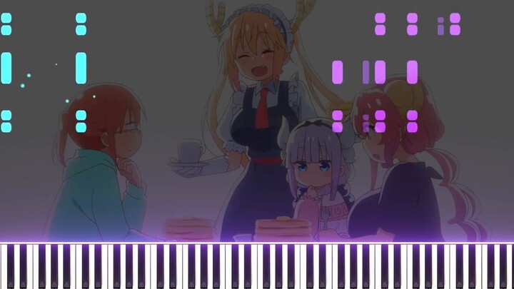 Kobayashi Family Dragon Maid S / Miss Kobayashi's Dragon Maid OP - Love Supreme! / Ai no Supreme! (f