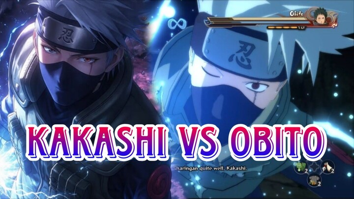 KAKASHI VS OBITO