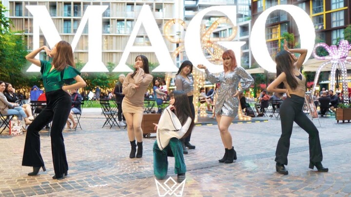 Gfriend-Mago penampilan tari jalanan di Sydney, koreografi cover K-pop di tempat umum